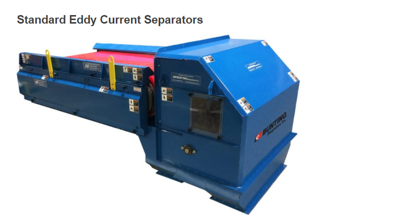 standard eddy current separator