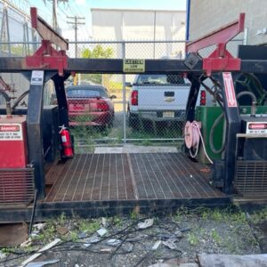 Used Iron Ax Drainage Rack