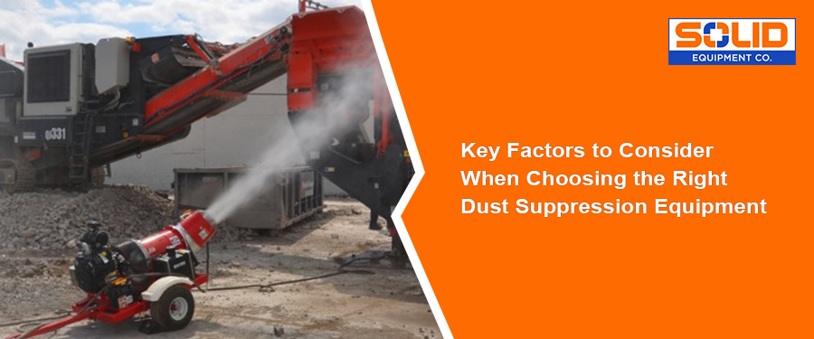 dust suppression equipment