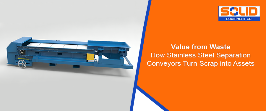 stainless steel separation conveyors