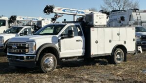 New Ford F550 AutoCrane service body truck