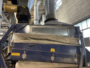 Forsberg G9 pressure destoner with drive motor