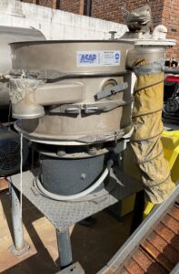 Sweco 30 inch vibratory bowl screener