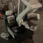 McIntyre Model 320 alligator shear with white guard and black base