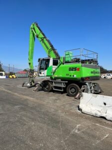 2017 Sennebogen 825E material handler with rotating grapple