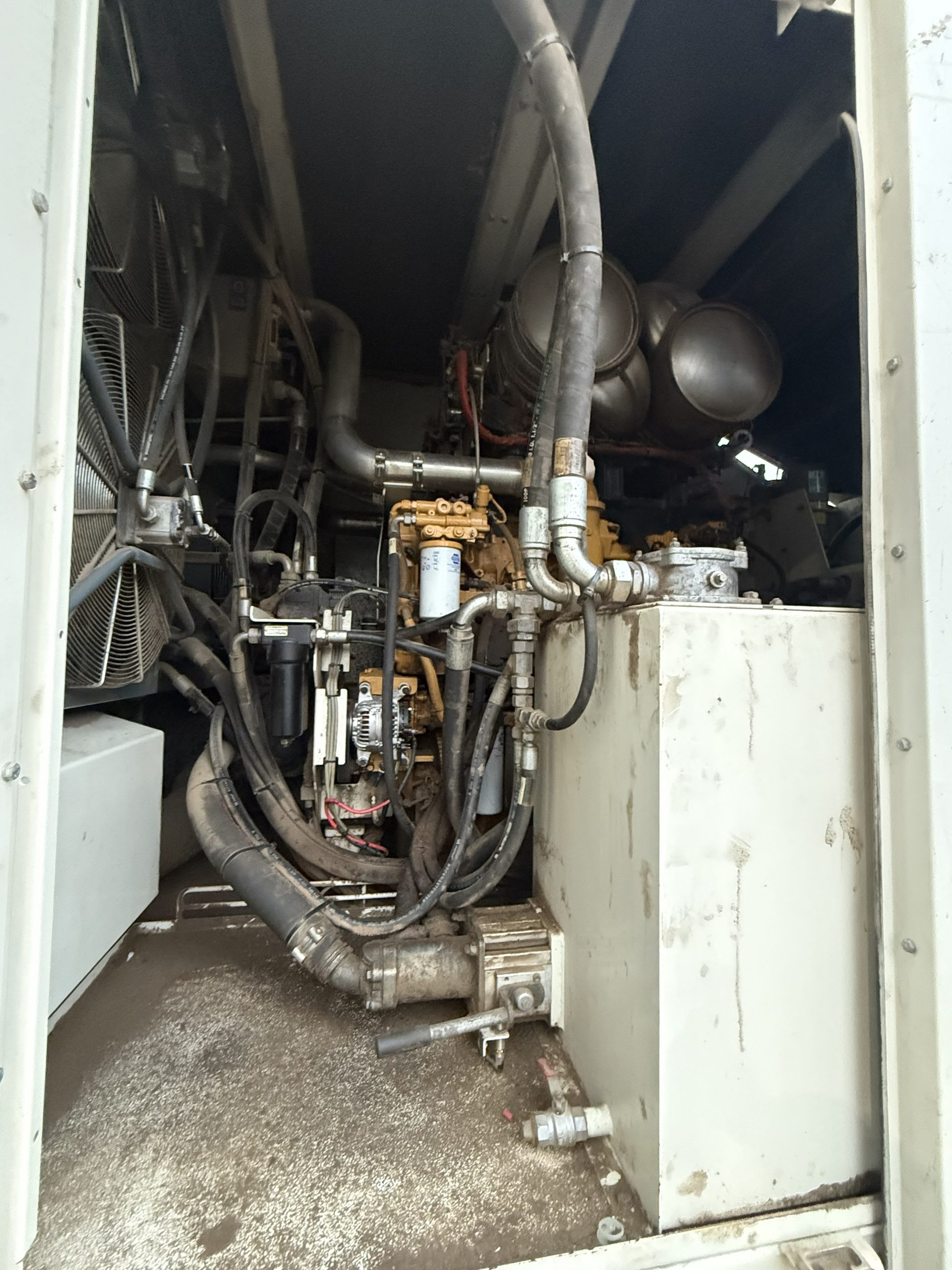 Metso PreShred 4000 engine bay