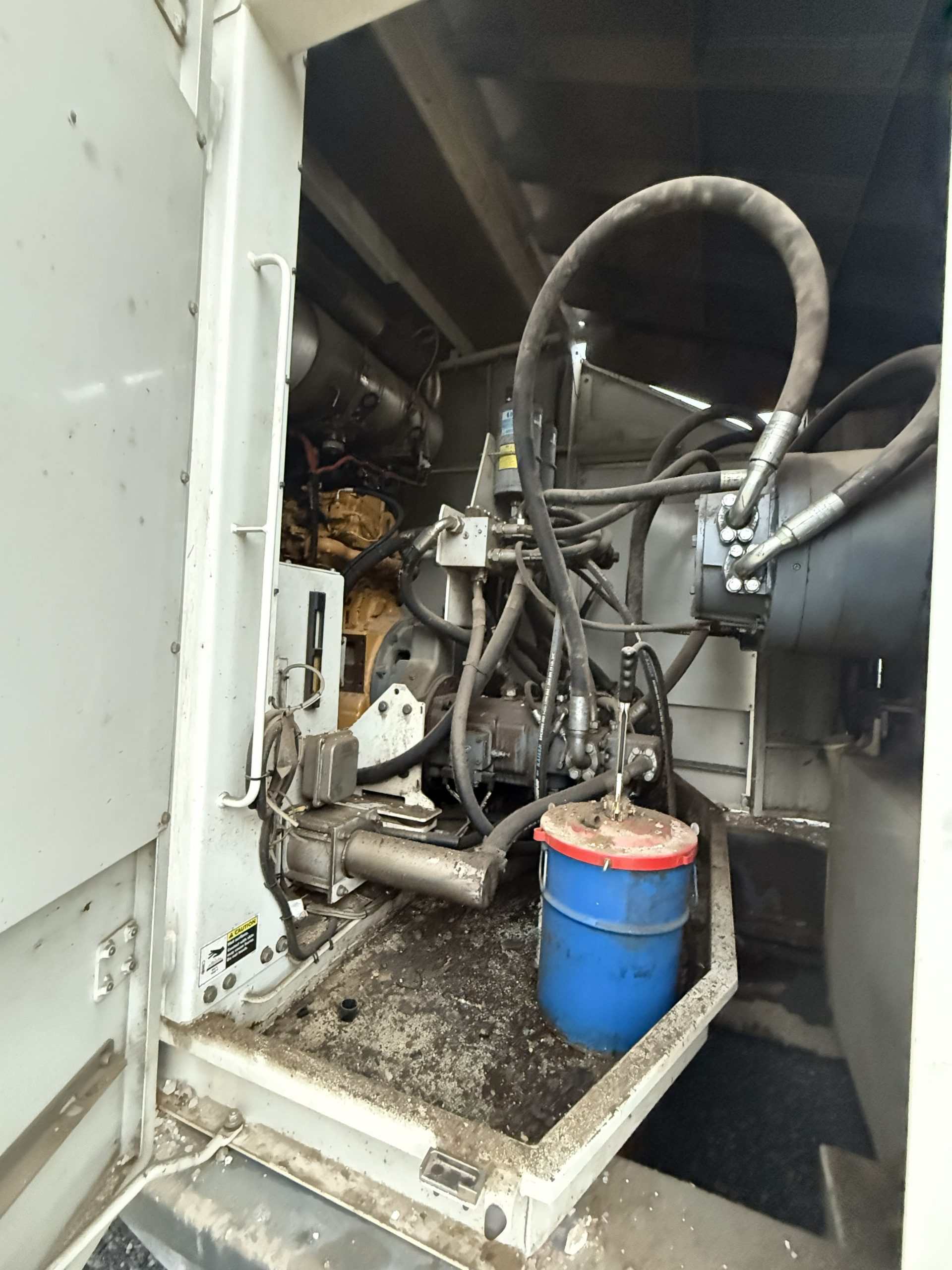 Metso PreShred 4000 hydraulic compartment