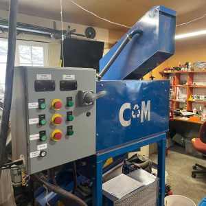 CM mini copper wire granulator with control panel