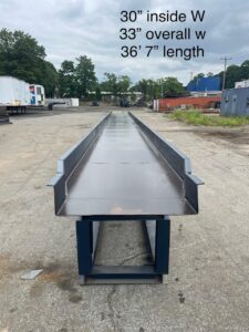 Refurbished 36 foot 7 inch shaker table