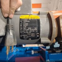 Baldor motor on the bucket elevator
