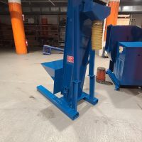 Vertical bucket elevator base