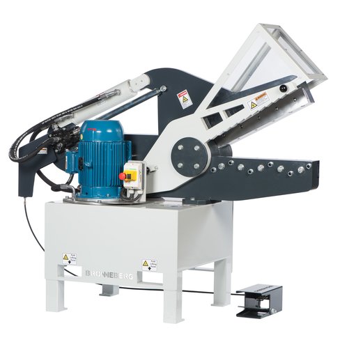Forfex 500 20 inch alligator shear with electric motor and foot pedal