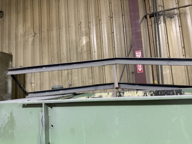 Top of the Bollegraaf HBC 120 baler housing