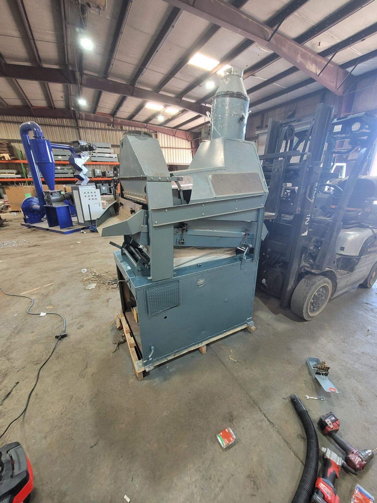 Forsberg G4 density separator on a pallet