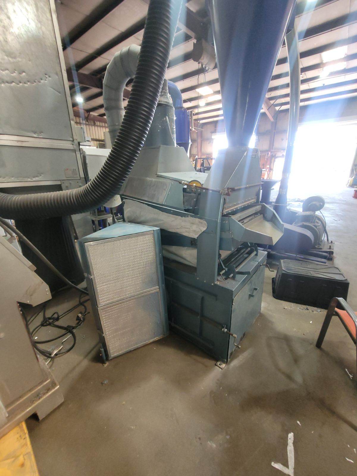 Forsberg G4 separator with air duct, side view