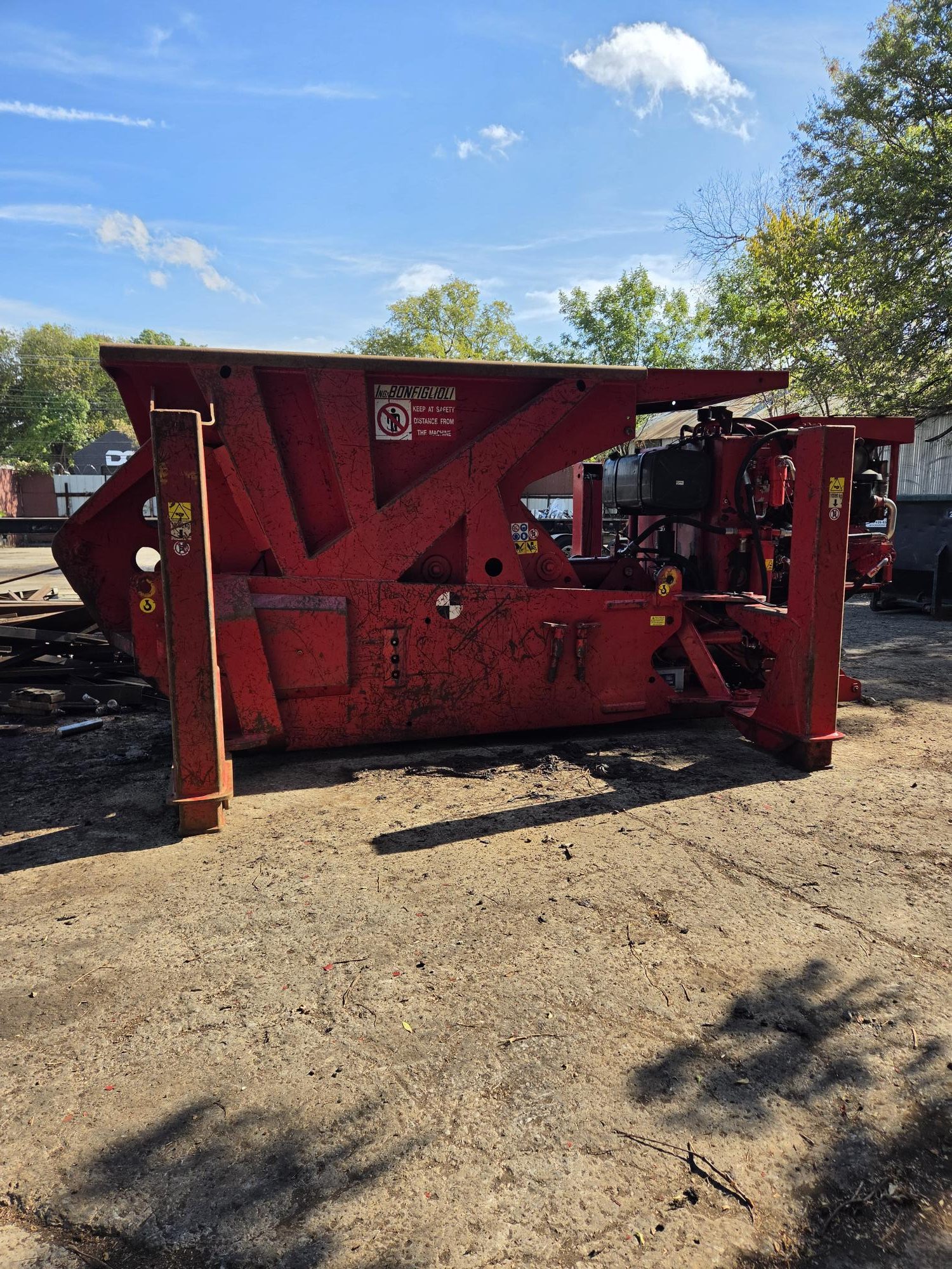 Bonfiglioli Squalo 1000 shear box, side view